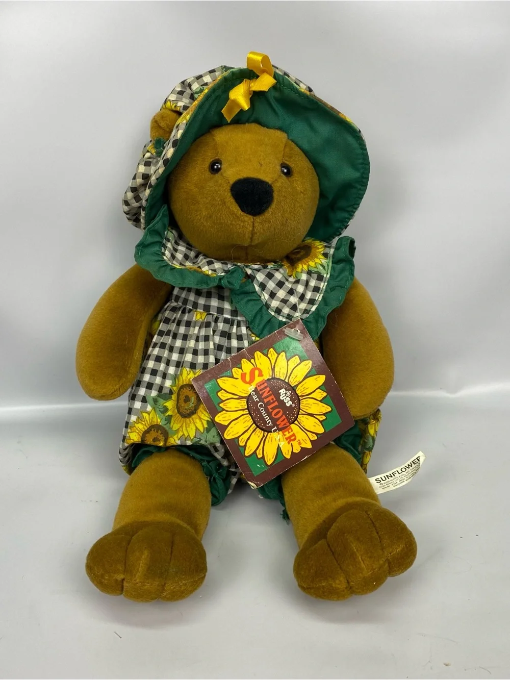 Sunflower brown bear